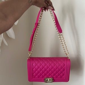 Cute Pink Silicone Bag